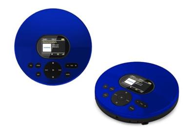 Reflexion PCD540DAB/BL Discman CD, CD-R, CD-RW, MP3 Blauw