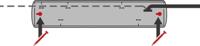 Brennenstuhl 1153390120 Stekkerdoos met schakelaar 10-voudig Zilver Randaarde stekker 1 stuk(s) - thumbnail