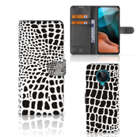 Xiaomi Poco F2 Pro | Telefoonhoesje | Met pasjeshouder | Slangenprint - thumbnail