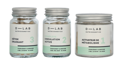 D-Lab Nutricosmetics - D-Lab Action Capitions Set 3 stuk 3 pc Giftset
