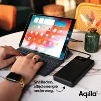 Aqiila Powerbird B20B Powerbank 20000 mAh LiPo USB-A, USB-C Zwart - thumbnail