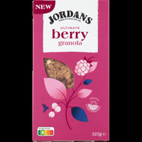 Jordans Ultimate Berry Granola 325 g bij Jumbo - thumbnail
