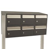 Stoer! Brickset 3-Breed, 2-Hoog Met Dak Op Statief Antraciet - 40215065_3x2ds - thumbnail