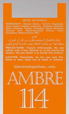 Histoires de Parfums Ambre 114 Eau de Parfum 120ml