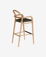 Kave Home Sheryl barkruk H79 Groen - thumbnail