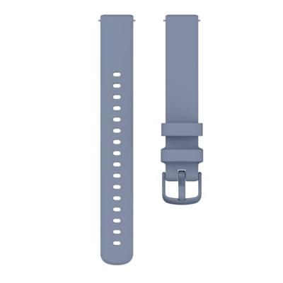 By Qubix - Siliconen bandje - Blauwgrijs - Compatible met Garmin Lily 2 - Compatible Garmin bandje