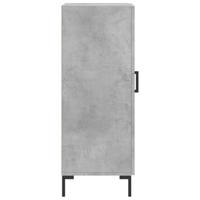 Dressoir 34,5x34x90 cm bewerkt hout betongrijs - thumbnail