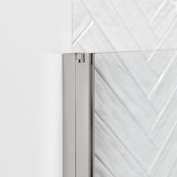 Verbredingsprofiel Sealskin Hooked 200 cm Zilver - thumbnail