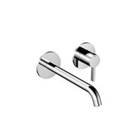 Hotbath Ace Afbouwdeel - voor wastafelmengkraan - 20cm uitloop - Chroom AC105EXTCR - thumbnail