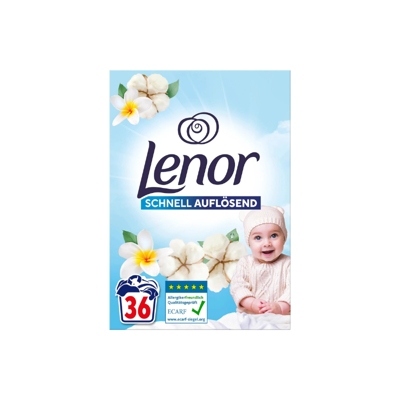 Lenor Lenor Waspoeder Sensitiv 1.98KG - 36 Wasbeurten