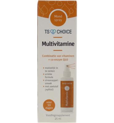 Ts Choice Ts Choice Vitaminespray Multivit (25ml) Ts Choice Ts Choice Vitaminespray Multivit (25ml)