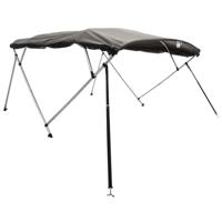 Biminitop 3 bogen met mesh zijwanden 183x(170-182)x137 cm - thumbnail