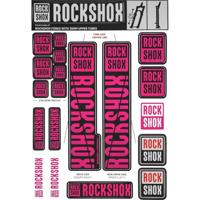 ROCKSHOX decor set decal set magneta - thumbnail