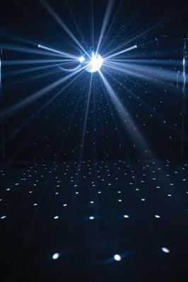 ADJ LED-Pinspot LED-pinspot Aantal LEDs: 1 x 3 W Zwart - thumbnail