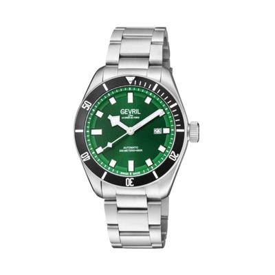 Gevril Men's Yorkville Green Dial steel Watch 48606 Heren Horloge Gevril Men's Yorkville Green Dial steel Watch 48606 Heren Horloge