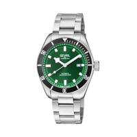 Gevril Men&apos;s Yorkville Green Dial steel Watch 48606 Heren Horloge - thumbnail