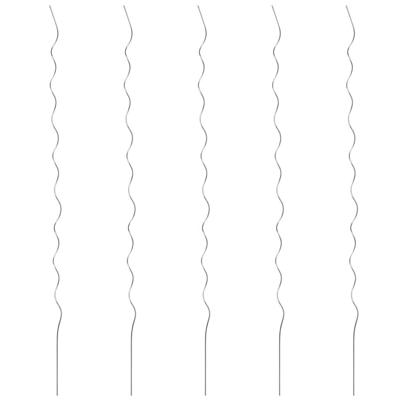 VidaXL Plantenstok spiraal 110 cm gegalvaniseerd staal 5 st