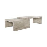 Richmond Salontafel 'Novaz' Marmer, Set van 2 stuks - thumbnail