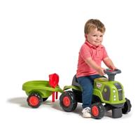 Falk Baby Claas looptractor met aanhanger - thumbnail