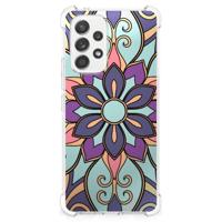 Samsung Galaxy A53 5G Case Purple Flower - thumbnail
