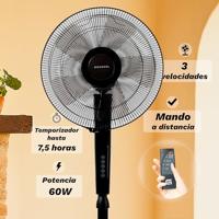 Staande ventilator Grunkel FAN-N16 ECOTIMER Zwart 50 W - thumbnail