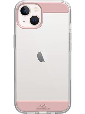 White Diamonds Air Protection Cover Voor Apple IPhone 14 Rose Gold