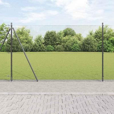 VidaXL Afrasteringspaal grijs 10 x 1,4 m (19 x 19 mm gaas) VidaXL Afrasteringspaal grijs 10 x 1,4 m (19 x 19 mm gaas)