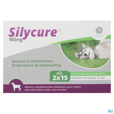 Silycure 160 mg Tabletten voor honden 30 tabletten Silycure 160 mg Tabletten voor honden 30 tabletten
