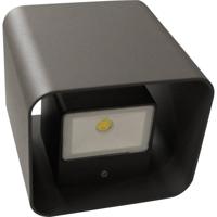 Lutec Dodd AL5005 GR SMD LED-buitenlamp (wand) 7.5 W Antraciet - thumbnail