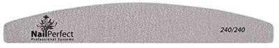 NailPerfect Tools Halfmoon File 240/240 1Stuks
