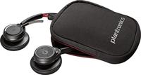 Voyager Focus UC B825 - Headset - stereo - op oor - draadloos - Bluetooth - actieve geluidsdemping - thumbnail