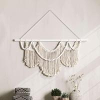 MUST Living Wanddecoratie 'Boho Chic' Macramé - thumbnail