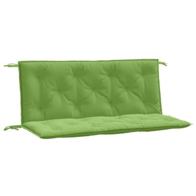 VidaXL Tuinbankkussens 2 st 120x50x7 cm stof gemêleerd groen VidaXL Tuinbankkussens 2 st 120x50x7 cm stof gemêleerd groen