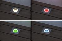 94846 Zigbee 3.0 Floor square Paulmann Home Inbouwlamp 4.9 W RGBW IJzer (geborsteld) - thumbnail