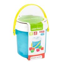 Toi-Toys Little stars baby vormenstoof emmer met 6 blokken - thumbnail