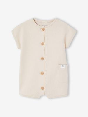Babypakje van honingraat gebreid, personaliseerbaar klei
