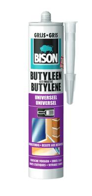 Bison Butyleenkit Grijs Koker | 300 ml - 1491003