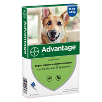 Advantage Nr. 400 vlooienmiddel hond vanaf 25 kg 1 verpakking - thumbnail