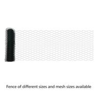 VidaXL Hexagon hek groen 0,8 x 25 m pvc - thumbnail