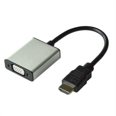 VALUE adapterkabel HDMI naar VGA+3,5 mm audio (stereo) VALUE adapterkabel HDMI naar VGA+3,5 mm audio (stereo)