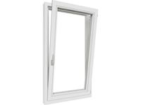 Trendhout Draai/kiepraam - 77,4x137,4 cm - rechtsdraaiend - wit - incl. raambeslag- - - Trendhout - thumbnail