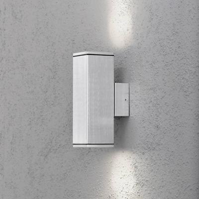 Konstsmide Monza 7907-310 Buitenlamp (wand) Halogeen GU10 70 W Aluminium