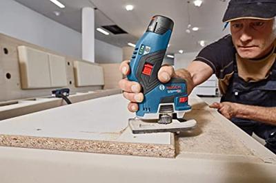 Bosch Professional GKF 600 Kantenfreesmachine 600W - 060160A100 - thumbnail