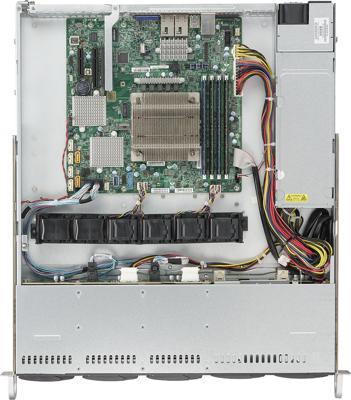 Supermicro SuperServer 1019S-MC0T Intel® C236 LGA 1151 (H4) Rack (1 U), zwart, metaal