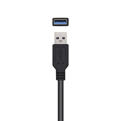 AISENS A105-0525 USB 3.0 verlengkabel met versterker, type A/M-A/H, zwart, 5,0 m