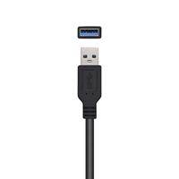AISENS A105-0525 USB 3.0 verlengkabel met versterker, type A/M-A/H, zwart, 5,0 m - thumbnail