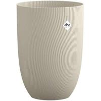 Hoge bloempot - ELHO - Sereh Tall 30 - 22 L - L 30 x B 29,5 x H 41 cm - Beige - Balkon/binnen/buiten - thumbnail