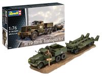 Revell modelbouwpakket - m19 tank transporter 1:76 - 140dlg. - thumbnail