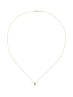 Lizzie Mandler Fine Jewelry 18kt gold and black diamond 'Single Kite' necklace - Metallic - thumbnail