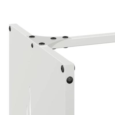 Brandhoutrek 40x30x80 cm koudgewalst staal wit Brandhoutrek 40x30x80 cm koudgewalst staal wit